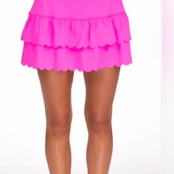 Lilly Pulitzer Dresses & Skirts - Lilly Pulitzer Vibrant Pink Mini Skirt